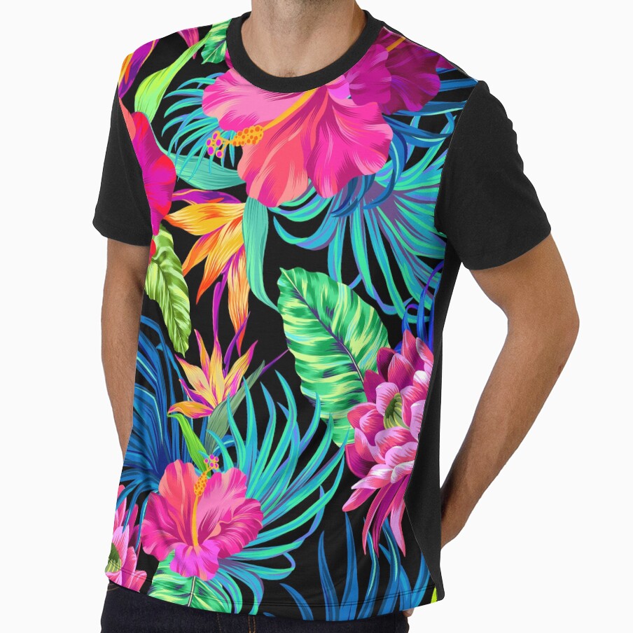 Drive You Mad Hibiscus Pattern by belokrinitski
