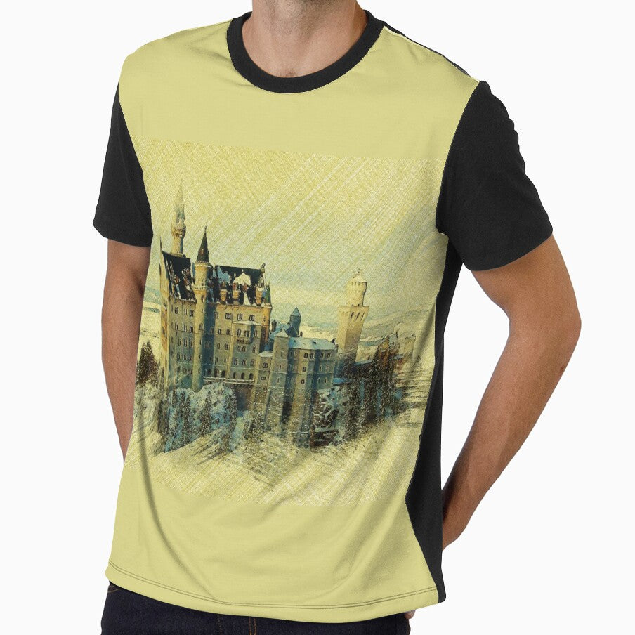 Castle Digital Art by gooddesignart