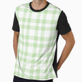 Plaid -  wildflower - green by Stephanie Fiona Design