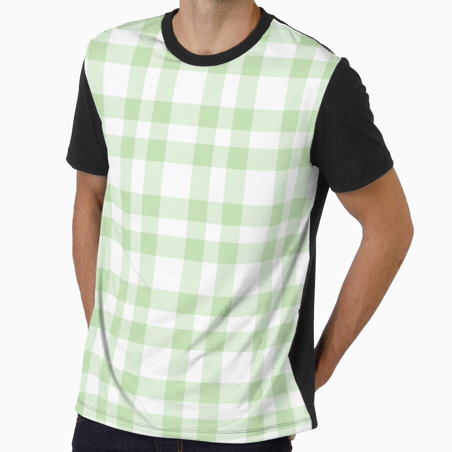 Plaid -  wildflower - green by Stephanie Fiona Design