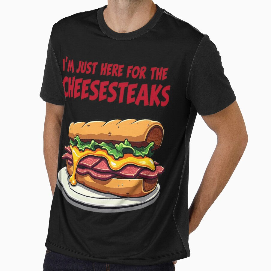 Cheesesteak Addict Joke Meat and Cheese Lover Fun by PomerShop