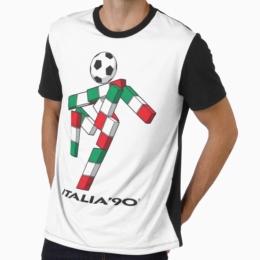 Ciao Italia '90 Football Mascot by TshirtsOnline-