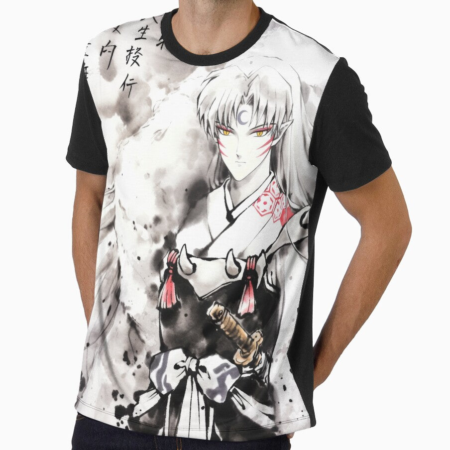 Sesshomaru Sumi-e by AnimeArsenalPrints