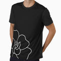 Simple Rose (white on Black) by IzoIno