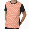Peachy Pink Cheeky Dotty Spot Pattern by Stephanie J Lewis