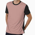 Plain Pink Rosewood Colour by PatternTitan