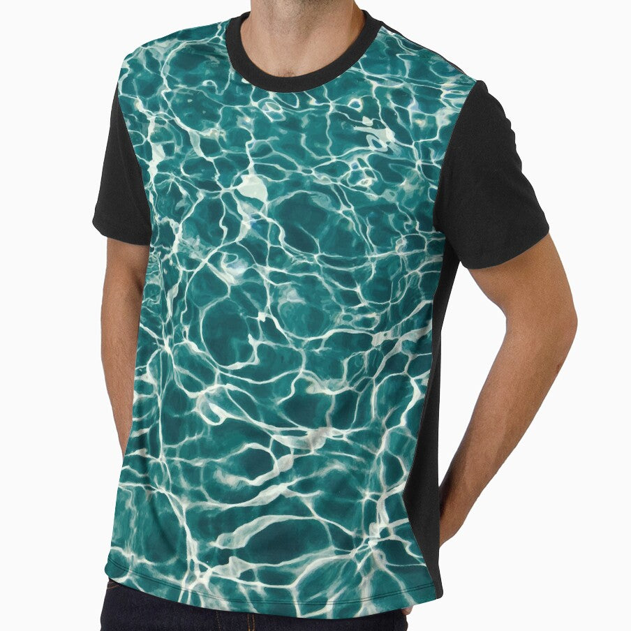 blue turquoise ocean abstract by NineJuly