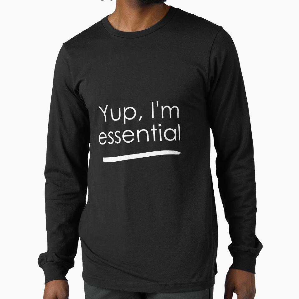 Yup i'm Essential gift Slim Fit by Apoldi Shop