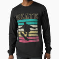 Vintage Skateboarding Skateboarders Retro Skateboard by manidala