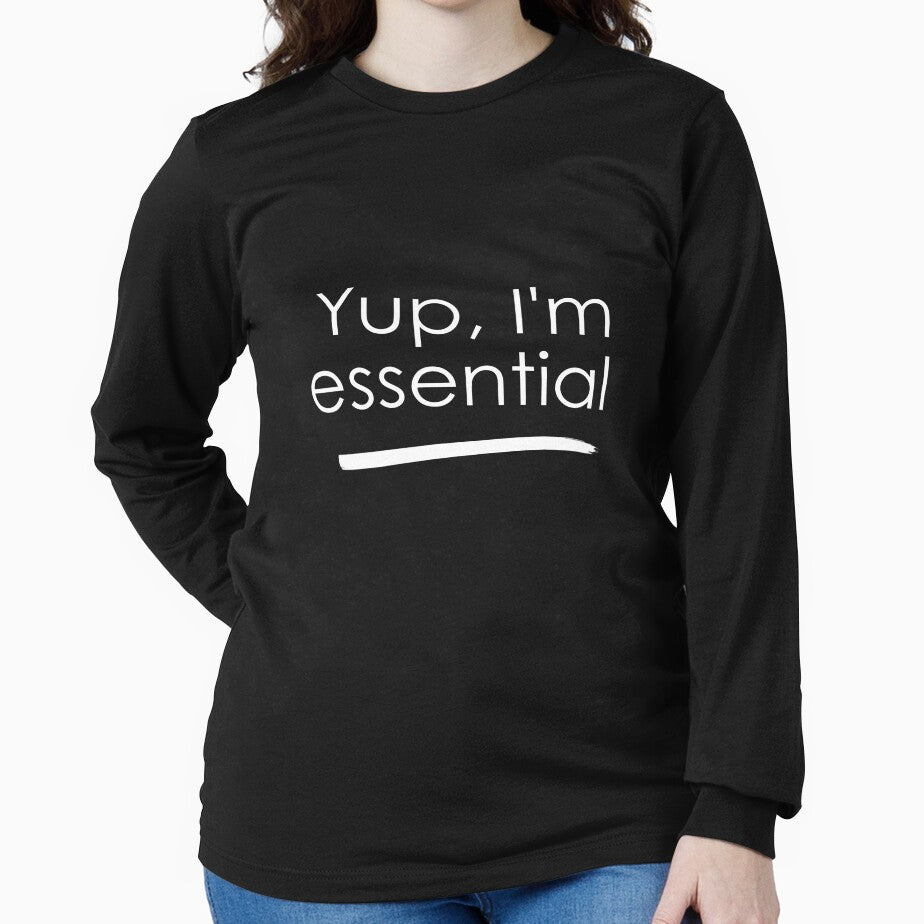 Yup i'm Essential gift Slim Fit by Apoldi Shop