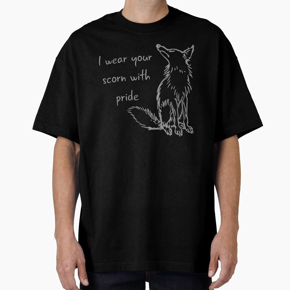 I wear your scorn with pride (canine) by SolidEarthArt