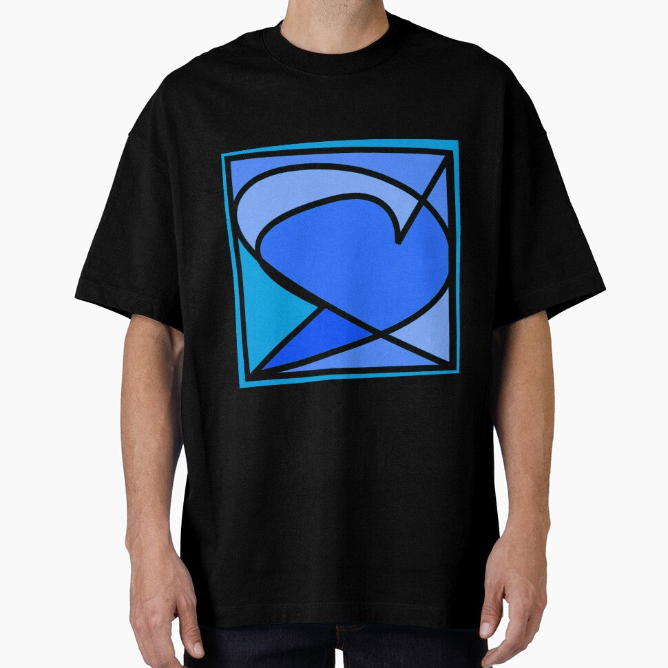 Blue modern art abstract arrow by AurelsPrints