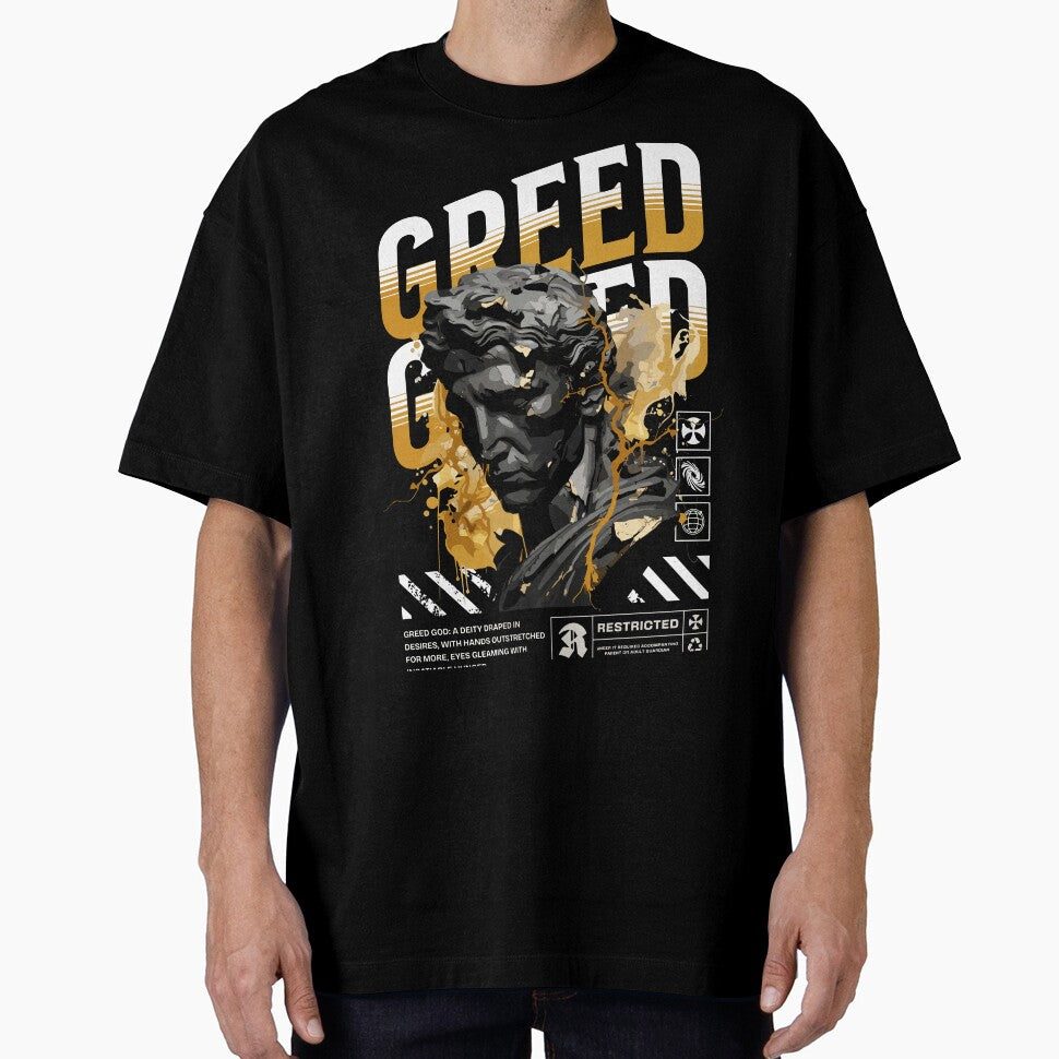 god of greed Streetwear by NF Designs Studio DTF