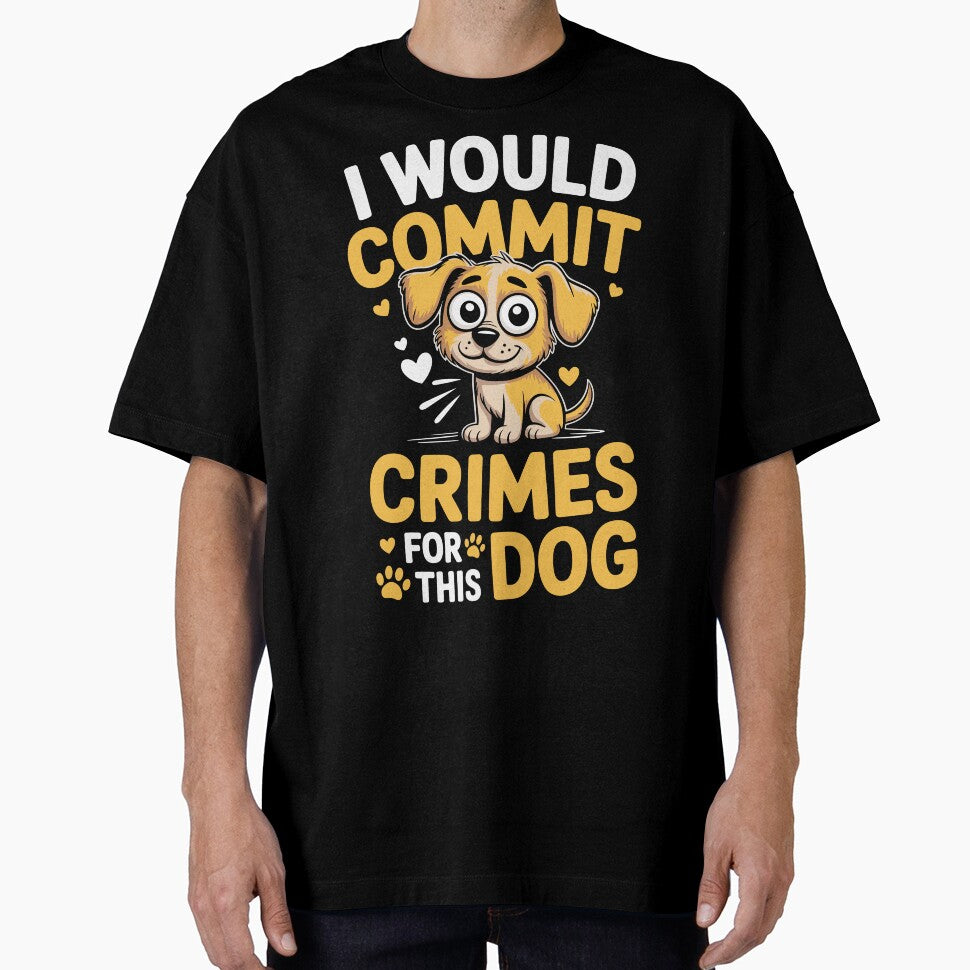 Sarcastic Bold Crimes For This Dog Quote by Kreatiq