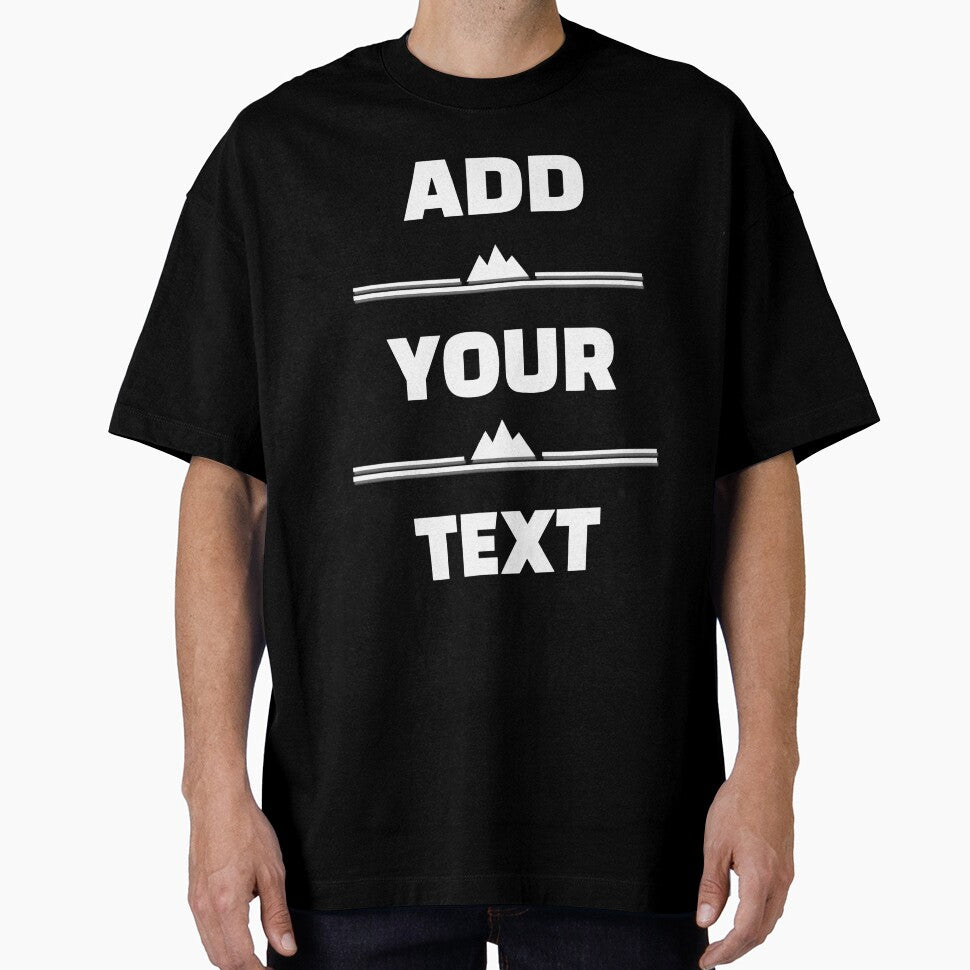 Copy of ADD YOUR TEXT CUSTOM T_SHIRTS by Drawix