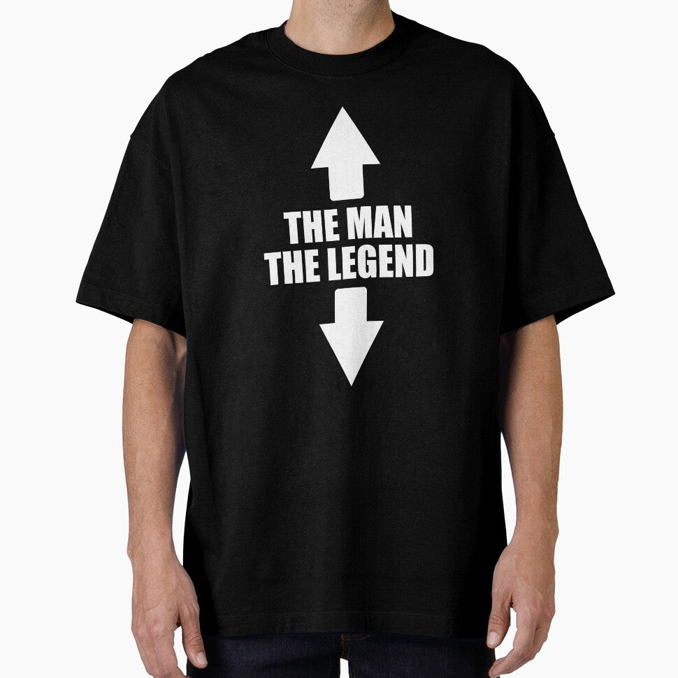 the man the legend white novelty gifts by Jadestonedesigns