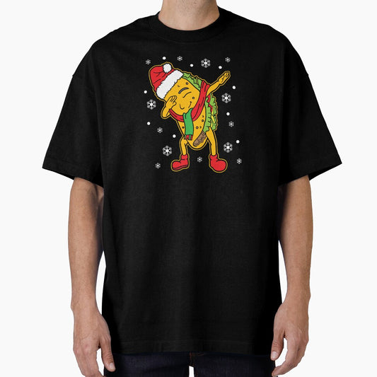 Dabbing Santa Taco Christmas Xmas Holiday Gift by haselshirt