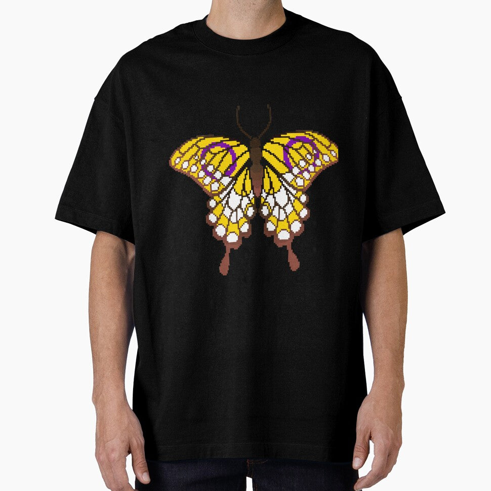 Intersex Pride Butterfly by MetallicWings15