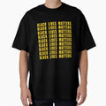BLACK LIVES MATTER Bold Slim Fit T-Shirt by ManalBai