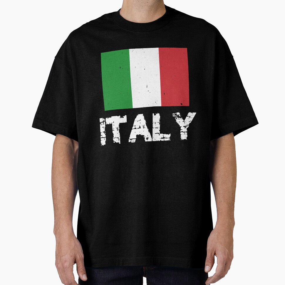Italy Flag T-Shirt for Men and Women by AllStarMerch