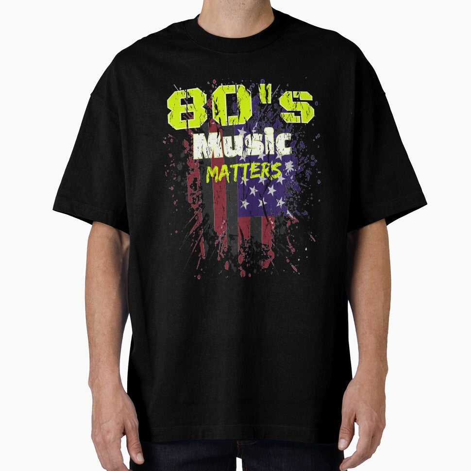 80's Music Matters USA Flag by alyedel