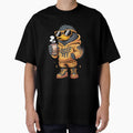 Cool Duck Drinking Boba T-Shirt | Streetwear Drip Duck Cartoon | Bubble Tea Lover Graphic Hoodie Design by GiftLore Studio