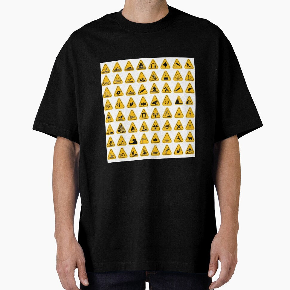 Warning signs are everywhere, expressive clothing by Juliet  Thomas