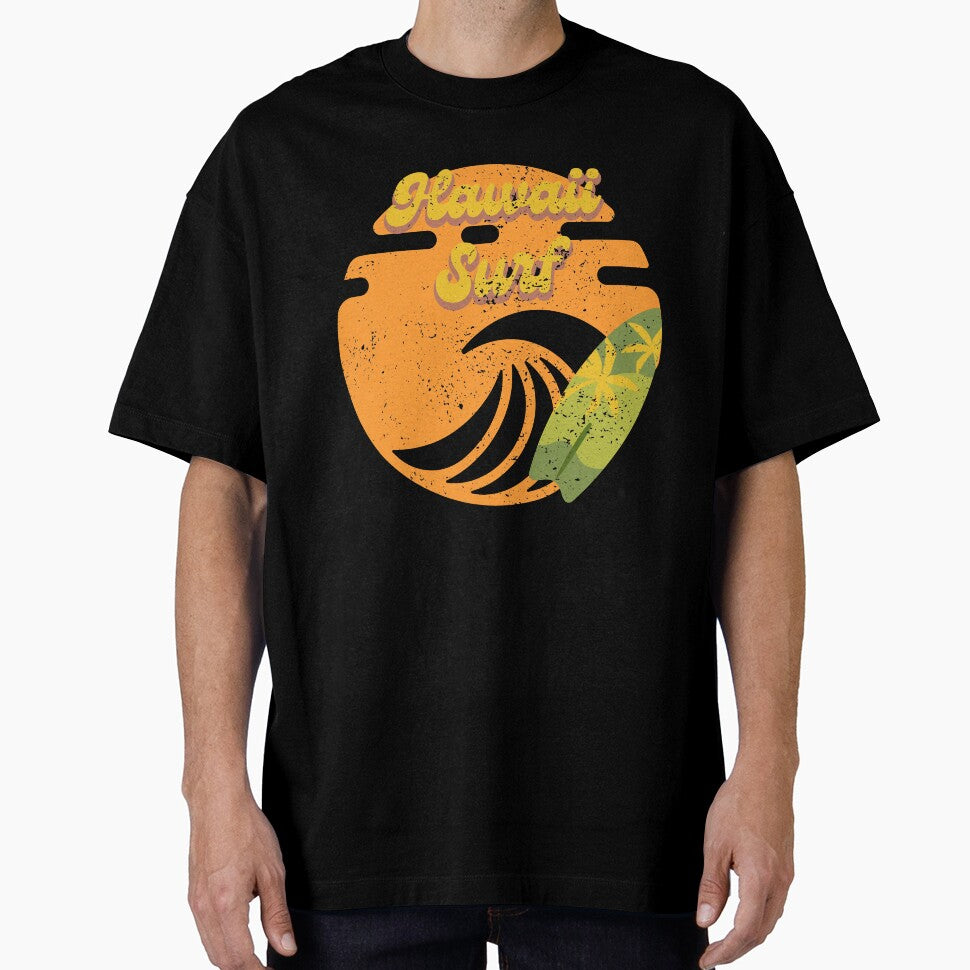 Vintage Hawaii surfing custom tshirt and apparel design by EmpiredesignCA