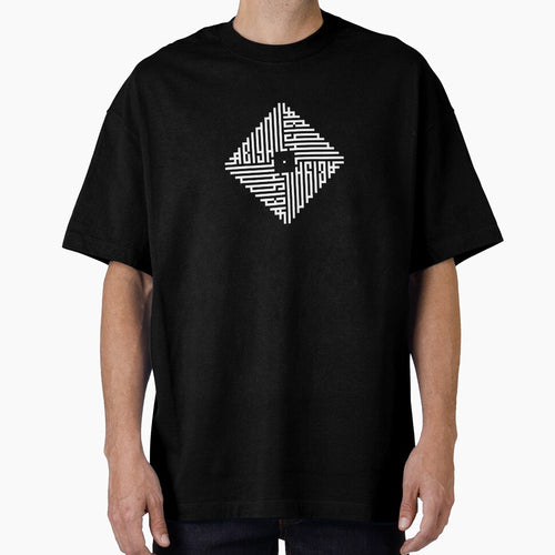 ABIGAIL | White  | Modern Geometric Kufi Calligraphy | From Name to Art by FOR YOUR NAME