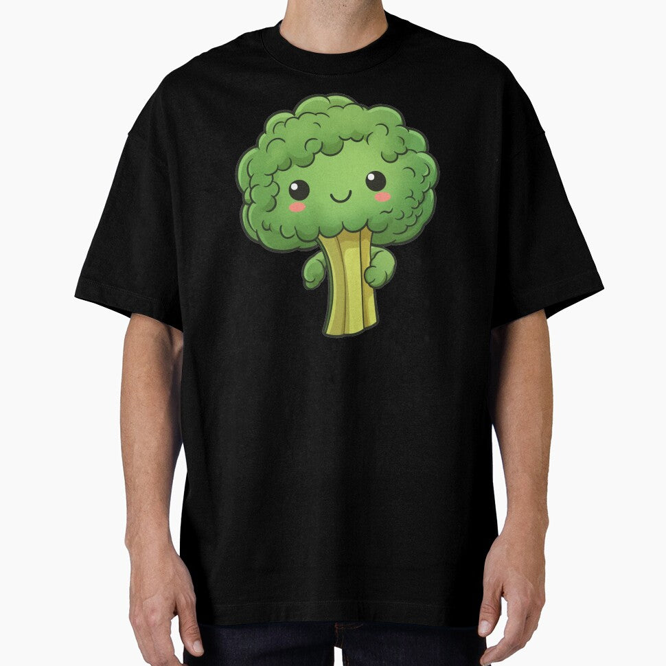Sweet and Simple Broccoli, cute simple broccoli by PrintDesignLab