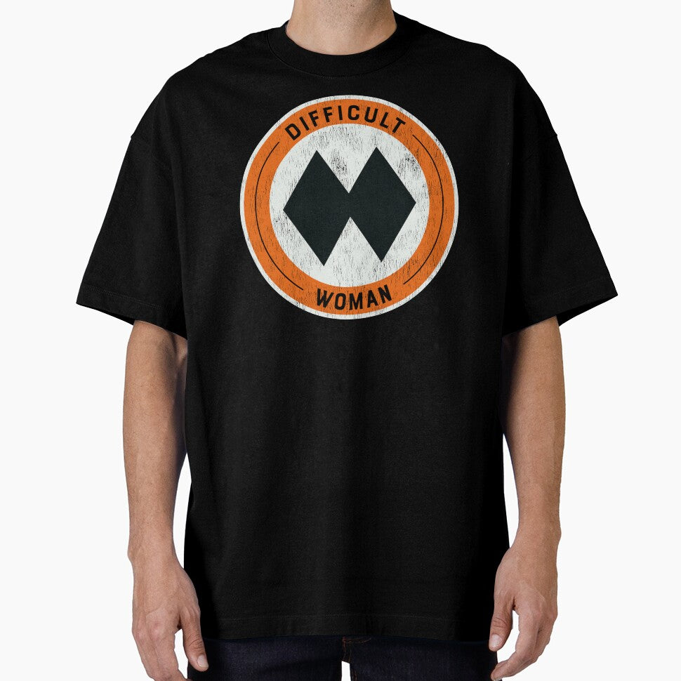 Difficult Woman - Double Black Diamond Skier by Design Sparkes