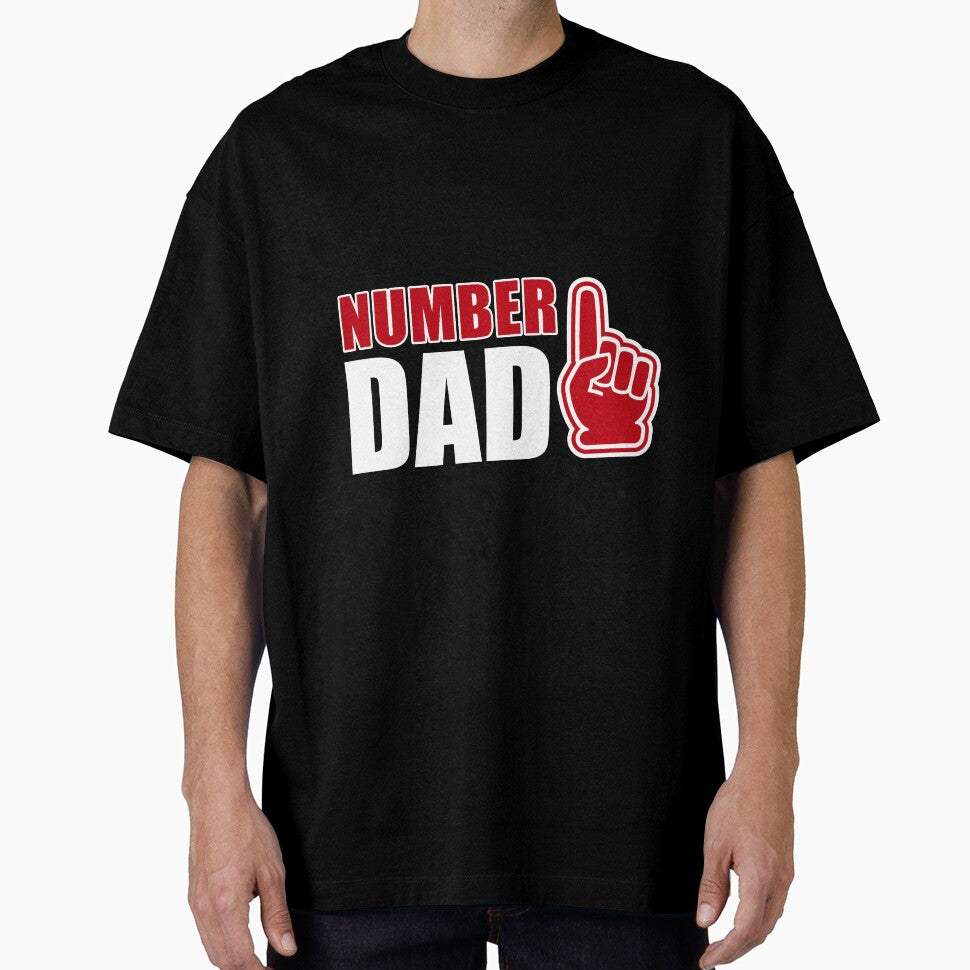 Number One Dad T-Shirt | #1 Father Tee by AllStarMerch