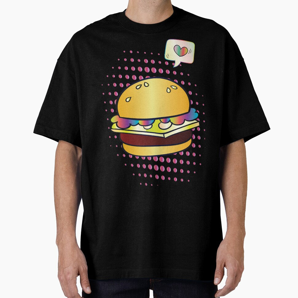 Juicy Burger USA Hamburger Foodietoon by ProjectX23