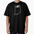 Swim Team Shirt Indiana Swimmer Stuff by shoppzee