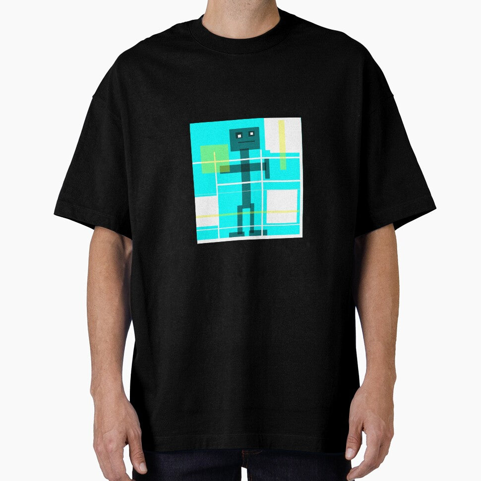 Robot Bob, modern abstract by ackelly4