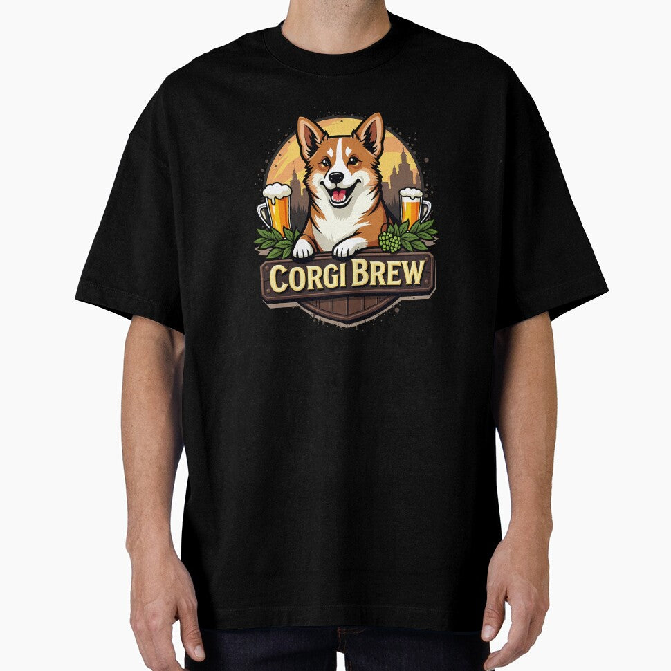 Microbrewery Corgi – Corgi Brew Craft Beer Charm by zoughlal