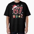 67 Shirt Funny Meme Six Seven Xmas Christmas Decoration by grumpzara