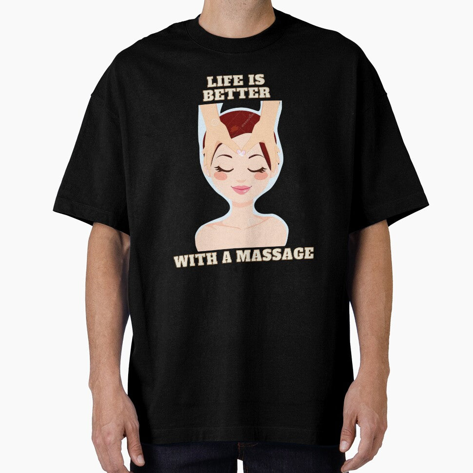 Life is better with massage by elexetyshop ⭐⭐⭐⭐⭐