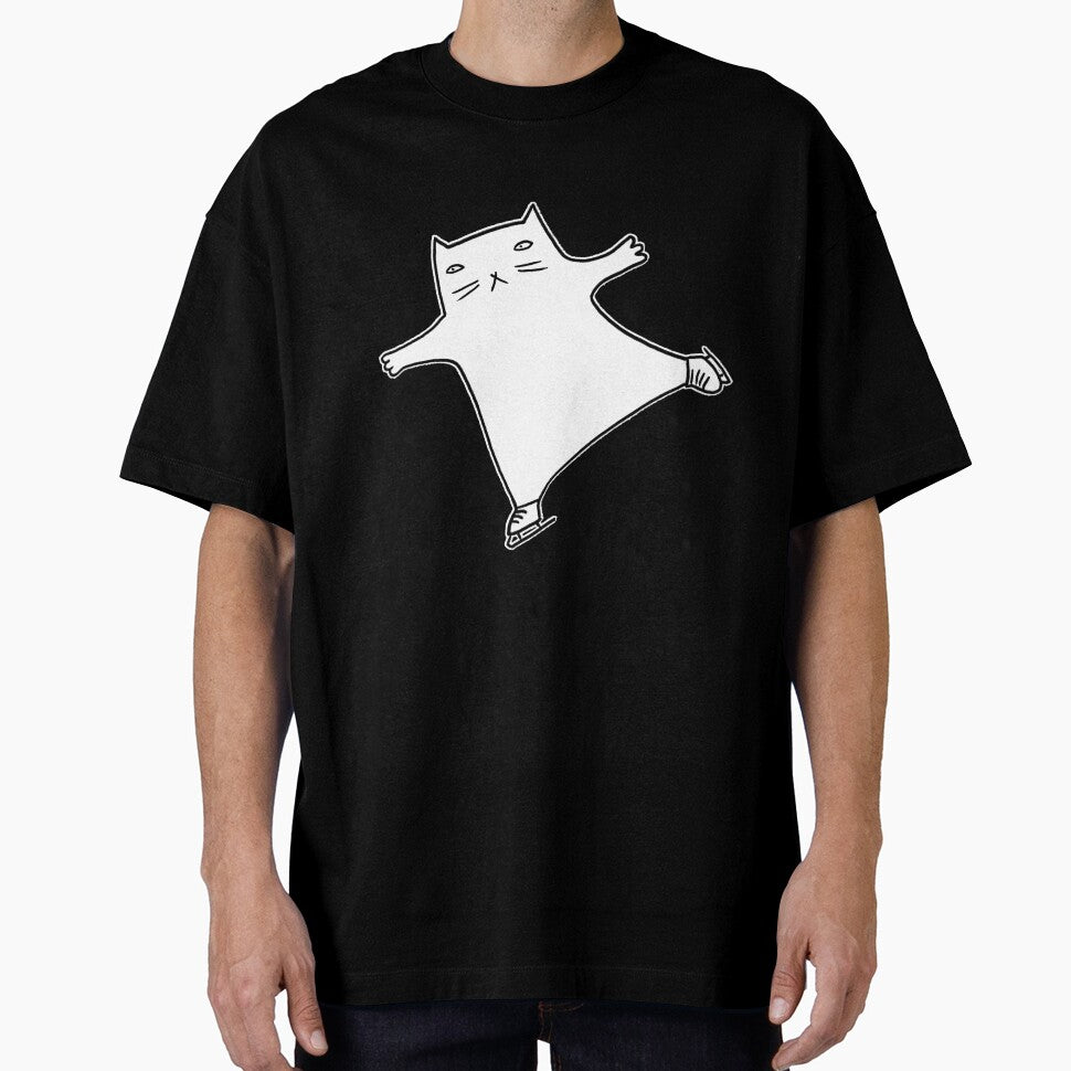 Figure skating cat by eri-morie