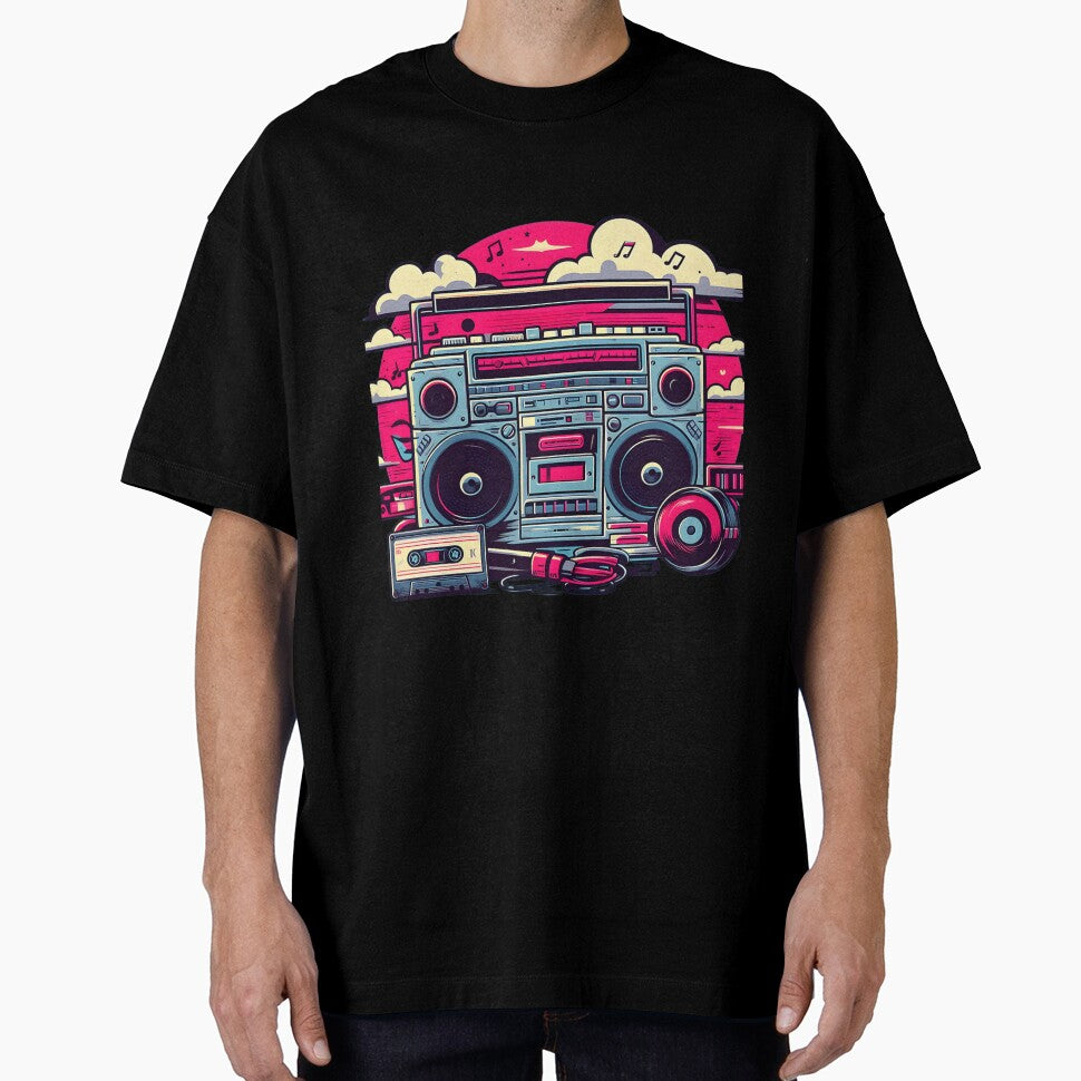 90'S Retro Boombox by elinateaundra