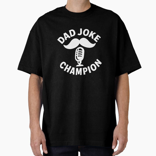 Dad Joke Champion White Ink by ThoughtsInTheOpen