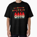 valentines day Cute Three Gnomes Love Hearts T-Shirt by Zirari242