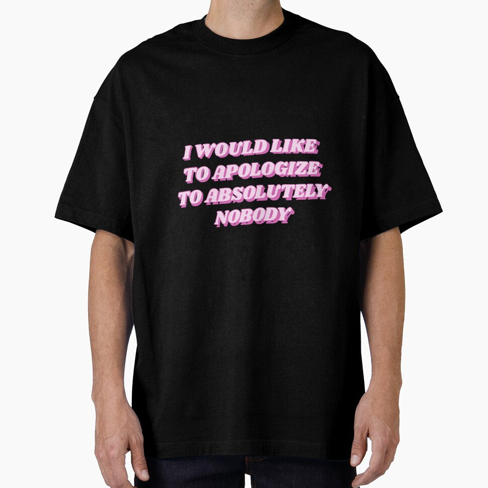 I would like to apologize to absolutely nobody by becartlienworld