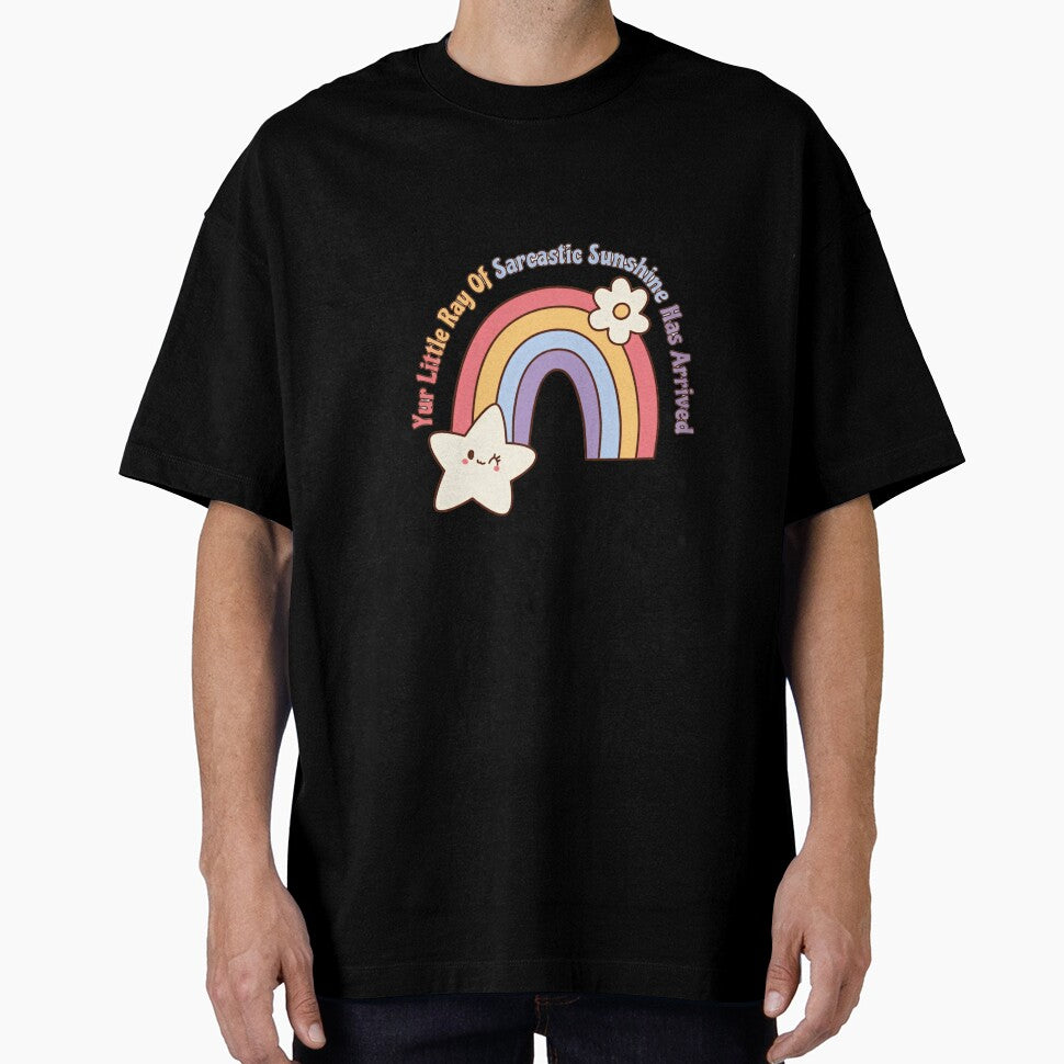 Your Little Ray Of Sarcastic Sunshine Has Arrived Sarcastic Humor Funny Quote Gift by RetroMini2026