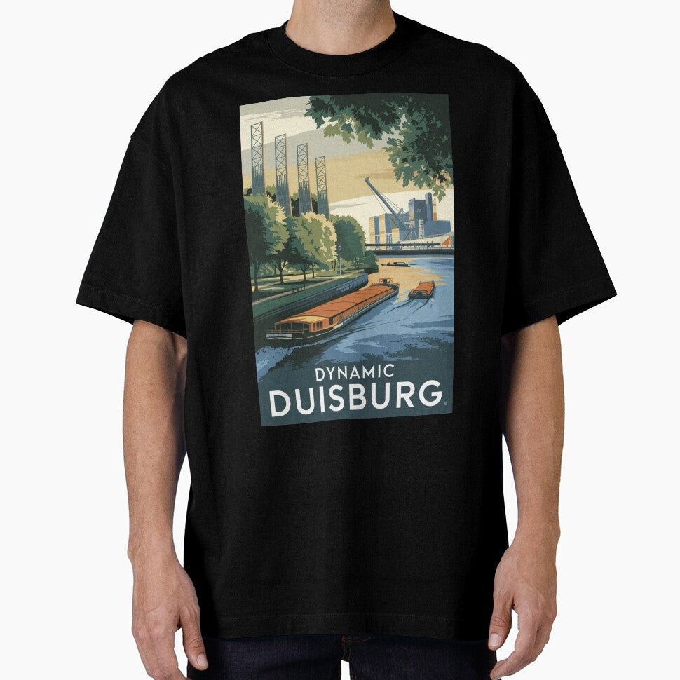 Duisburg Vintage Travel Poster by TravelerRat