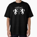 Blessed Lions Zigzag Stars Vintage Style Design by DWZ Design