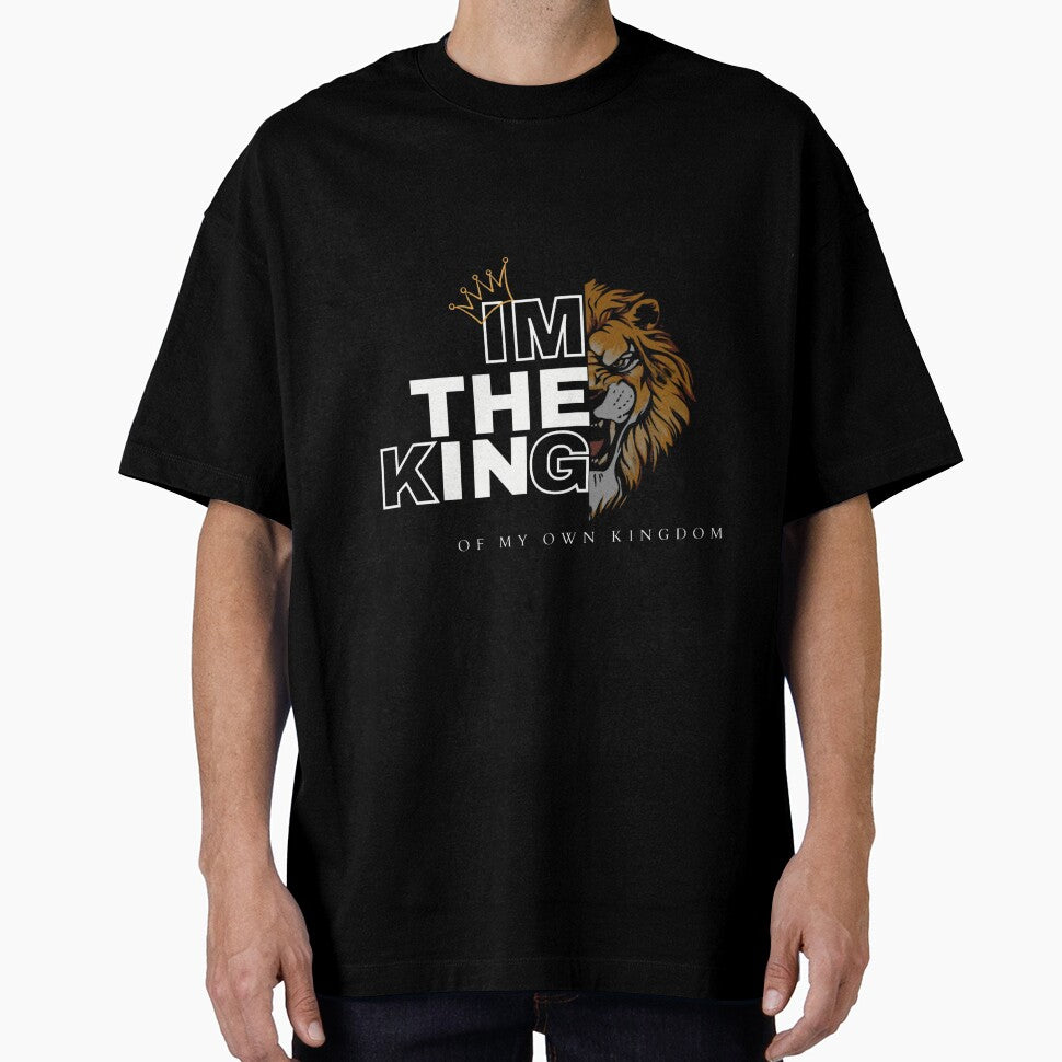 I Am The King of My Own Kingdom Cool Graphic T-Shirt by KARSCORP