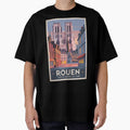 Rouen Vintage Travel Poster by TravelerRat