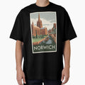 Norwich Vintage Travel Poster by TravelerRat