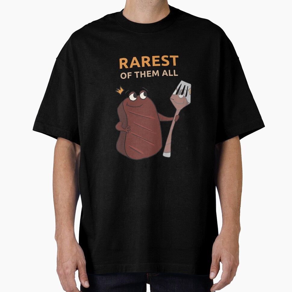 Rarest Of Them All - Steak Meat Lover Food Pun by fatamyfan1
